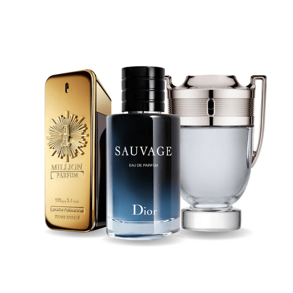 Pack 3 Parfums | One Million | Sauvage | Invictus (100ml)