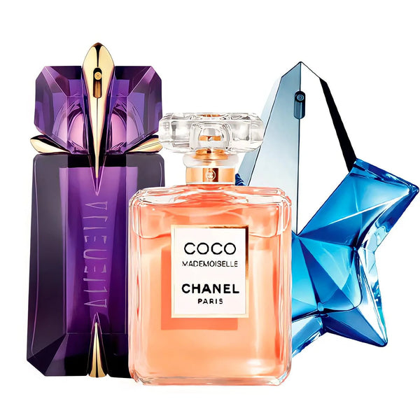 Pack de 3 Parfums | Coco Mademoiselle | Alien | Angel (100ml)