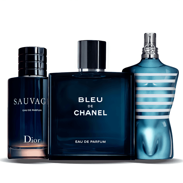 Pack 3 Parfums | Bleu de Chanel | Sauvage | Le Male (100ml)